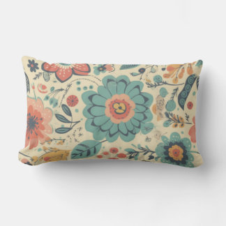 Cojín Lumbar Floral Splendor Lumbar Pillow