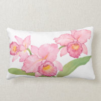 Flores de acuarela rosa exótica