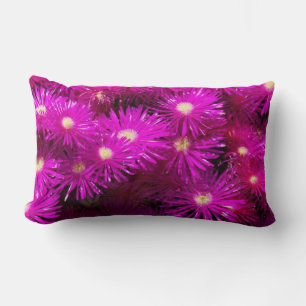 Cojín Lumbar Flores de Aster Rosa