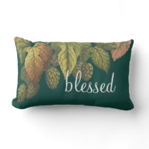 Flores de cosecha modernas en verde esmeralda