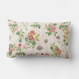 Cojín Lumbar Flores de época