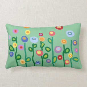 Cojín Lumbar Flores de primavera