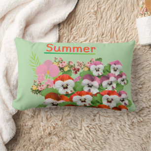 Cojín Lumbar Flores de verano