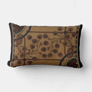 Cojín Lumbar Flores Decorativas Deco