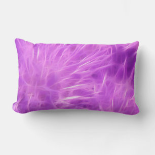 Cojín Lumbar Flores moradas transformadas