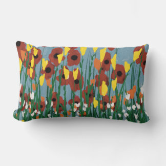 Cojín Lumbar Flores silvestres