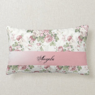 Cojín Lumbar Flores Vintage Shabby Chic-Personalizadas