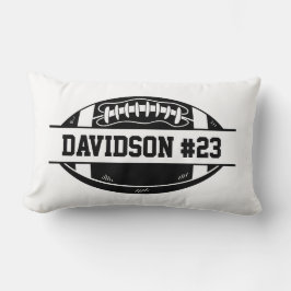 Cojín Lumbar Football Fan Game Day Football Throw Pillow