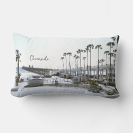 Cojín Lumbar Foto del muelle oceanside