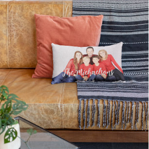 Cojín Lumbar Foto familiar