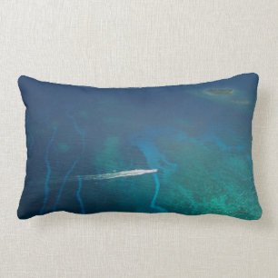 Cojín Lumbar Fotografía aérea de los Maldivas