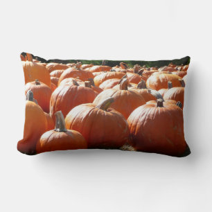 Cojín Lumbar Fotografía de calabazas para Caída, Halloween o Dí