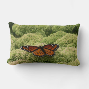 Cojín Lumbar Fotografía de la hermosa naturaleza de la mariposa