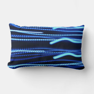 Cojín Lumbar Fotografía macro de luces