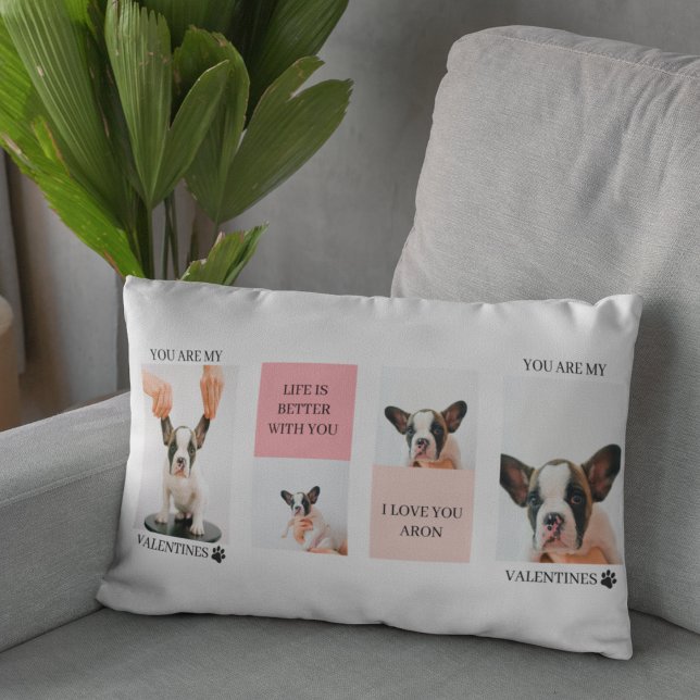Cojín Lumbar Fotos de perros de colección | Perro es mi San Val (Subido por el creador)