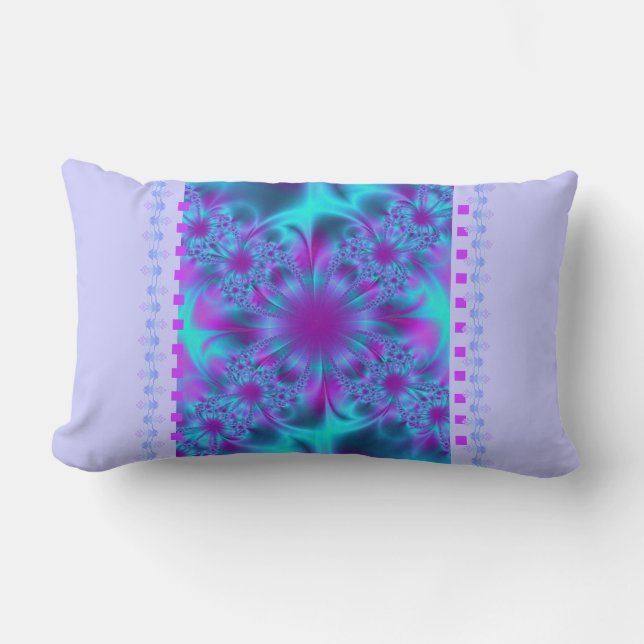 Cojín Lumbar Fractal Delight American MoJo Pillow (Anverso)