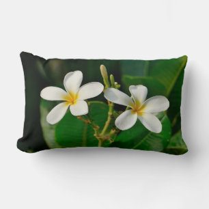 Cojín Lumbar Frangipani blanco