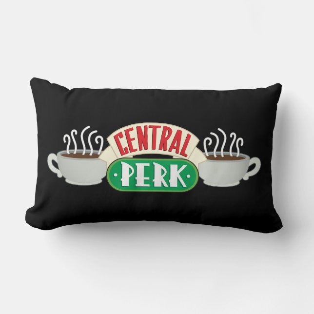 Cojín Lumbar FRIENDS™ | Logotipo de Central Perk (Anverso)