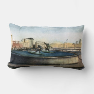 Cojín Lumbar Fuente de los surfistas (A Coruña)