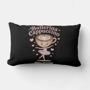 Cojín Lumbar Funny Ballerina Cappuccina Italiana Brainrot Meme