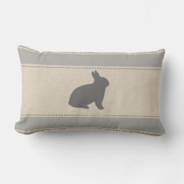 Cojín Lumbar Funny Bunny Stripes Pillow