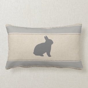 Cojín Lumbar Funny Bunny Stripes Pillow