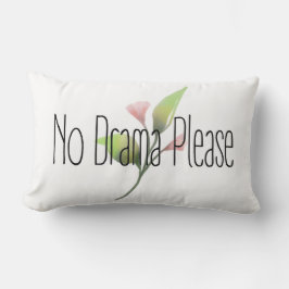 Cojín Lumbar Funny Quote No Drama Please Decor For Home