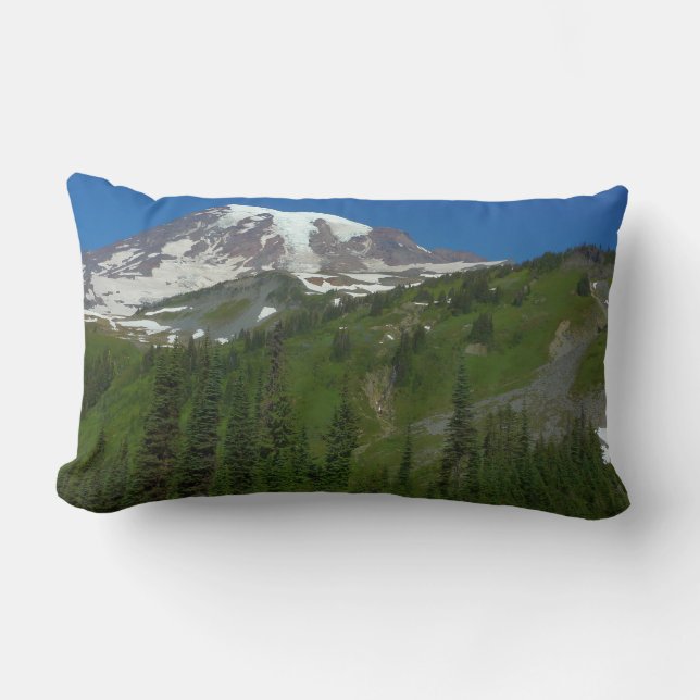 Cojín Lumbar Fusión glacial en Mount Rainier (Anverso)