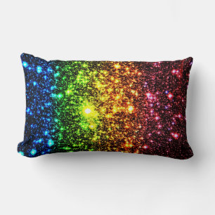 Cojín Lumbar Galaxia arcoiris Lumbar Pillow