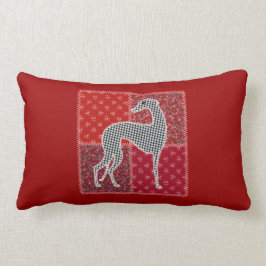 Cojín Lumbar Galgo estilizado “Montaje "