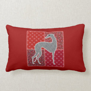 Cojín Lumbar Galgo estilizado “Montaje "