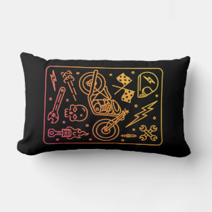 Cojín Lumbar Garaje para motocicletas personalizado 1