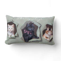 Gatitos vintage rompiendo papel de regalo lindos