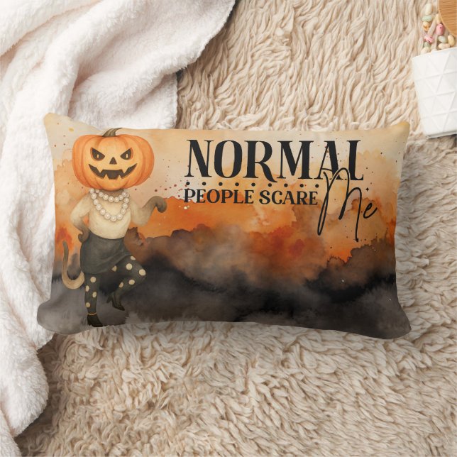 Cojín Lumbar Gato de calabaza siamesa para los amantes del gato (Manta)