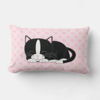 Gato de Tuxedo {rosa}