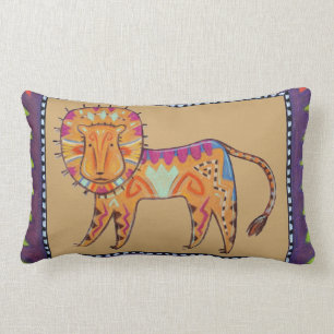 Cojín Lumbar Gato gruñón/almohadas curiosas del reversible de