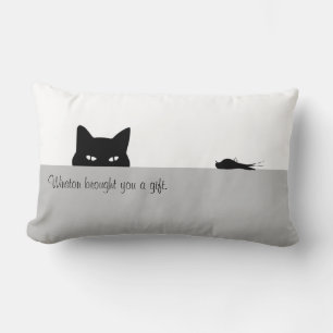 Cojín Lumbar Gato Sigiloso te Trajo un Regalo