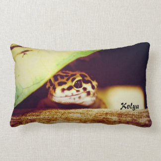 Cojín Lumbar Gecko del leopardo