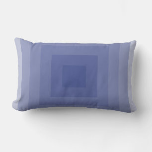 Cojín Lumbar Geométrico de Blueish Purple Square