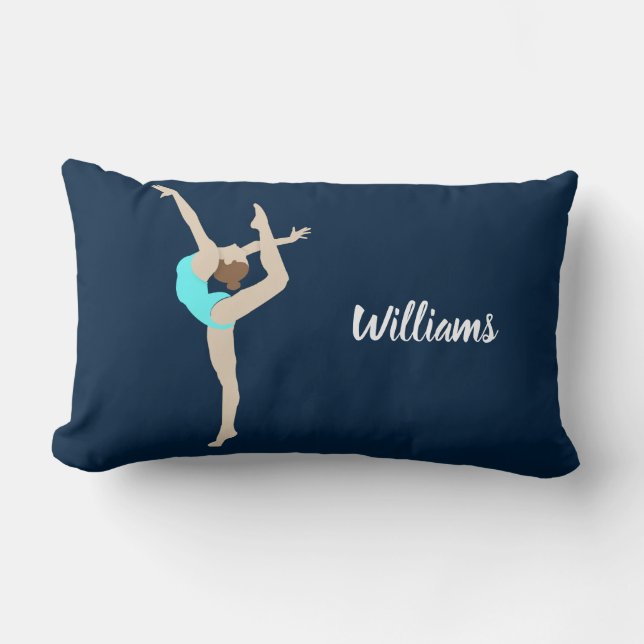 Cojín Lumbar Gimnasia femenina (Anverso)