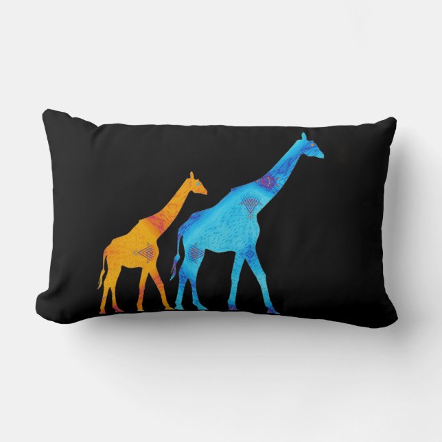 Cojín Lumbar Giraffe (Anverso)