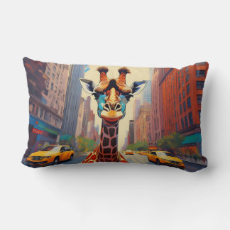 Cojín Lumbar Giraffe en Nueva York