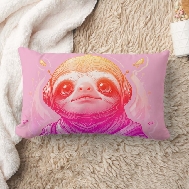 Cojín Lumbar Gleams rosados, Guay Streams 33 x 53 (Manta)