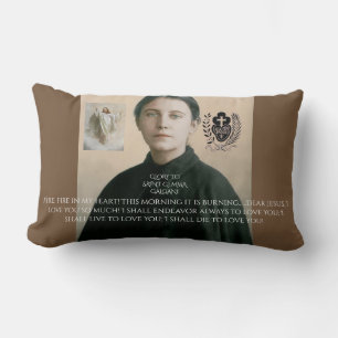 COJÍN LUMBAR GLORIA A SAINT GEMMA GALGANI