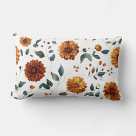 Cojín Lumbar Golden Garden Dahlia Pillow