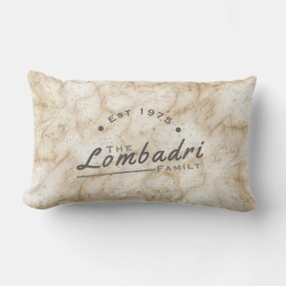 Cojín Lumbar Golden Marble 