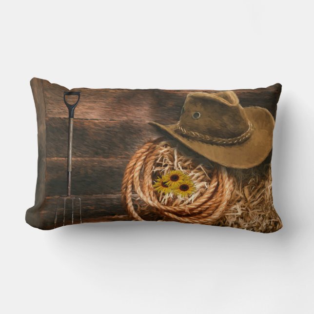 Cojín Lumbar Gorra Cowboy (Anverso)