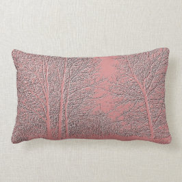Cojín Lumbar Grabado en relieve de Salmon