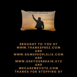 Cojín Lumbar Gracias Presidente Joe Biden