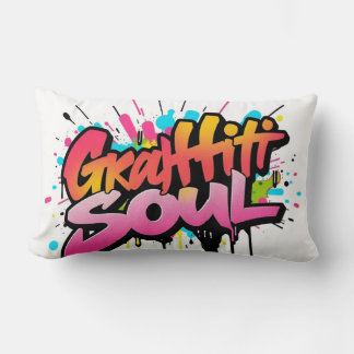 Cojín Lumbar Graffiti Soul Pillow - Urban Street Art Hip Hop